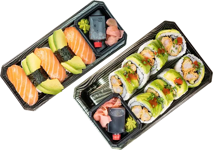 Sushi made fresh daily
