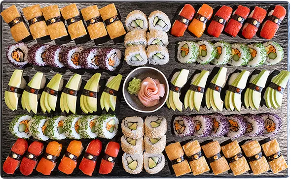 Vegan Sushi Platter Vegan Sushi Platter